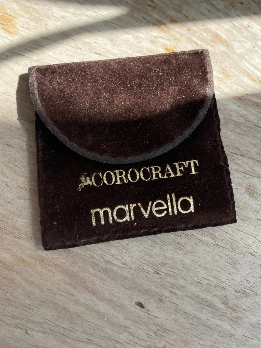 Corocraft 1980s Vintage Necklace Necklace Jagged Metal 