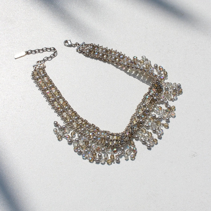 Napier Vintage 1980s Necklace Necklaces Jagged Metal 