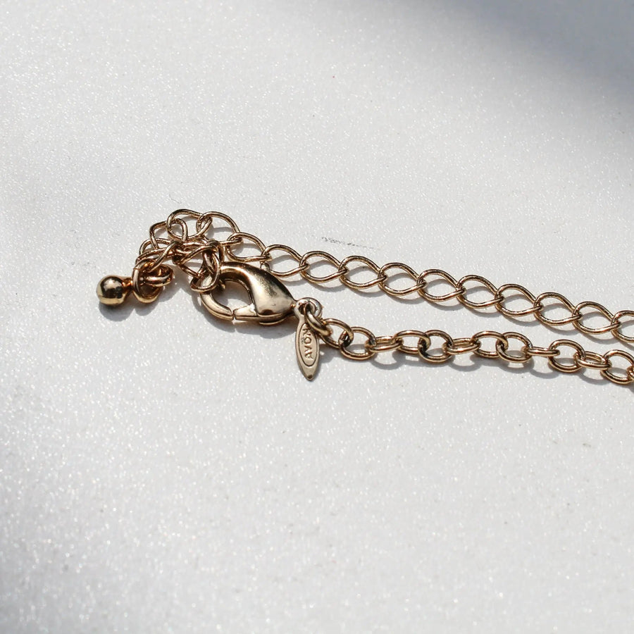 Vintage 1980s Leopard Necklace, Avon Necklace Jagged Metal 