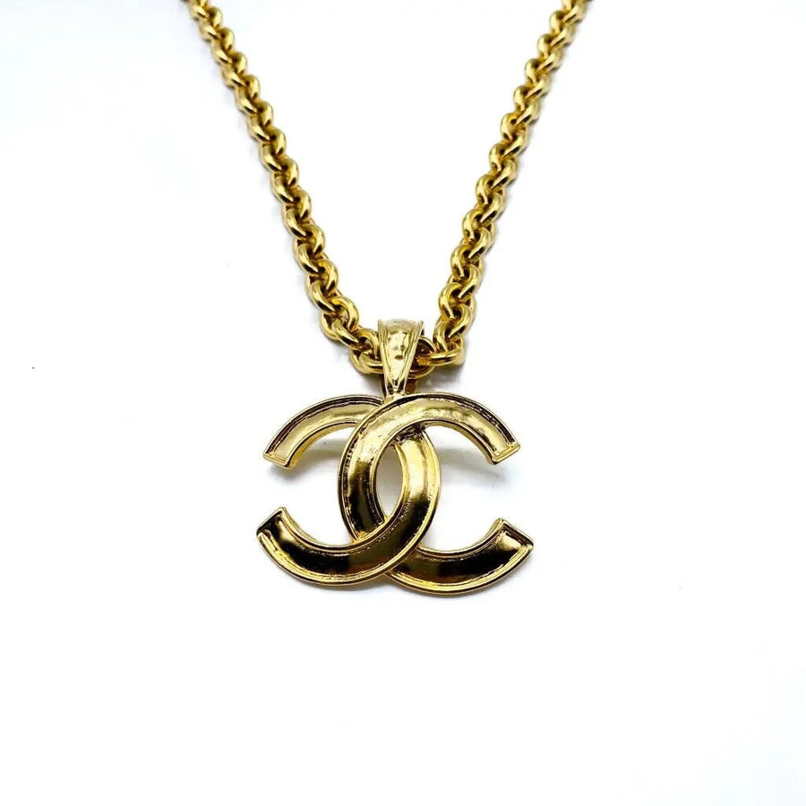 Vintage Chanel Necklace 1990s - 1994 AW Collection Necklaces Jagged Metal 