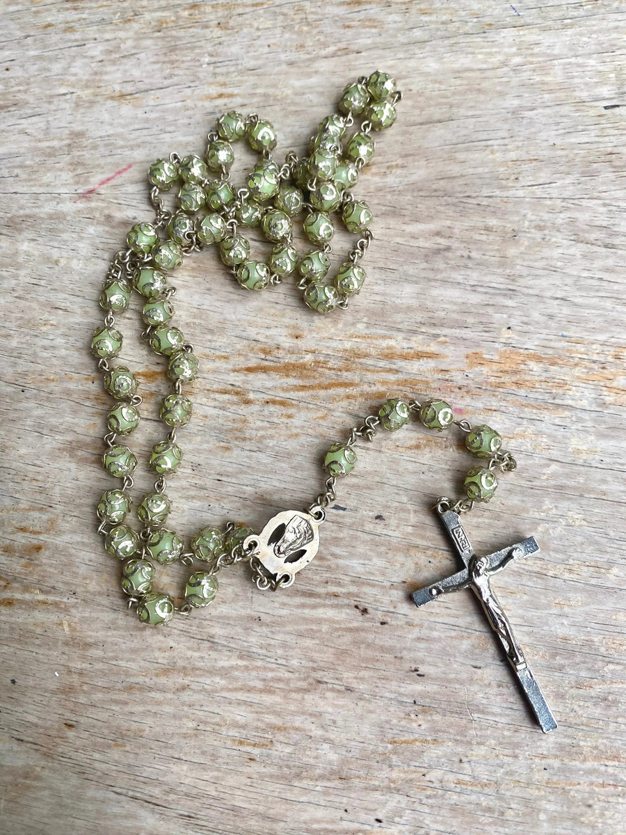 Vintage rosary necklace